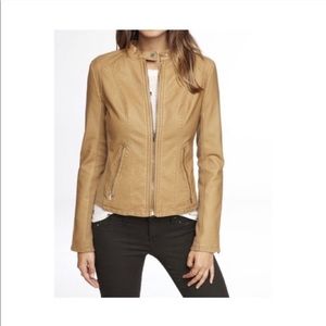 Express Faux Leather Jacket- Size Small